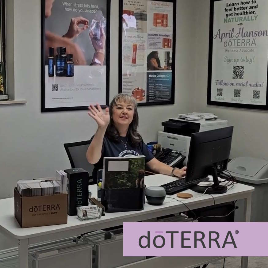 doTERRA office at Hanson Chiropractic Center in Edmond OK